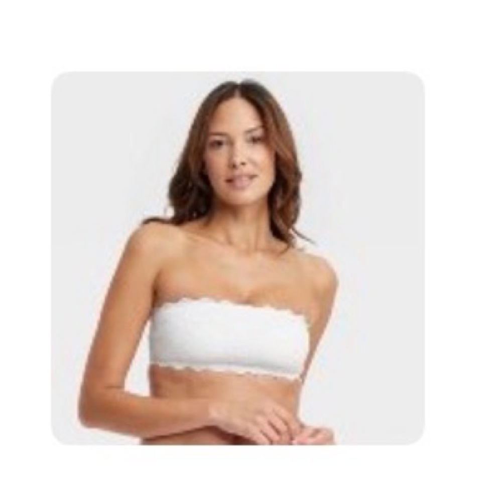 Auden Ivory Lace Bandeau